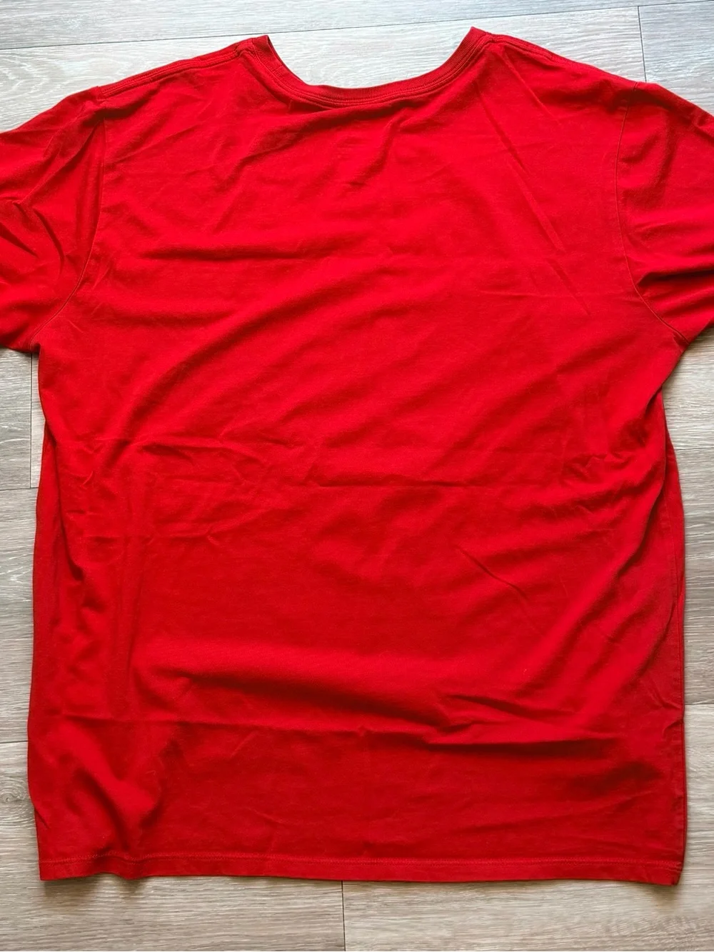 Nike Men’s Red Short Sleeve 'JUST DO IT' Graphic Tee